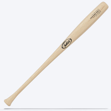 Custom Tater Torpedo wood bat with big barrel design for baseball, ideal for players who hit the ball closer to the logo.