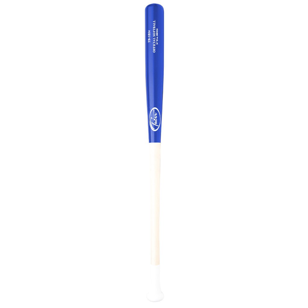 Premium Finish Maple SB34 Official Softball - Tater Bats - Professional Wood Baseball Bats  